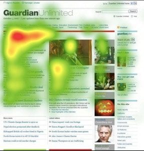 A heat map tool gives you top-secret access to your user’s behavior.  Specifically, Heatmaps allow publishers to discern where the highest concentration of activity lies on their sites.