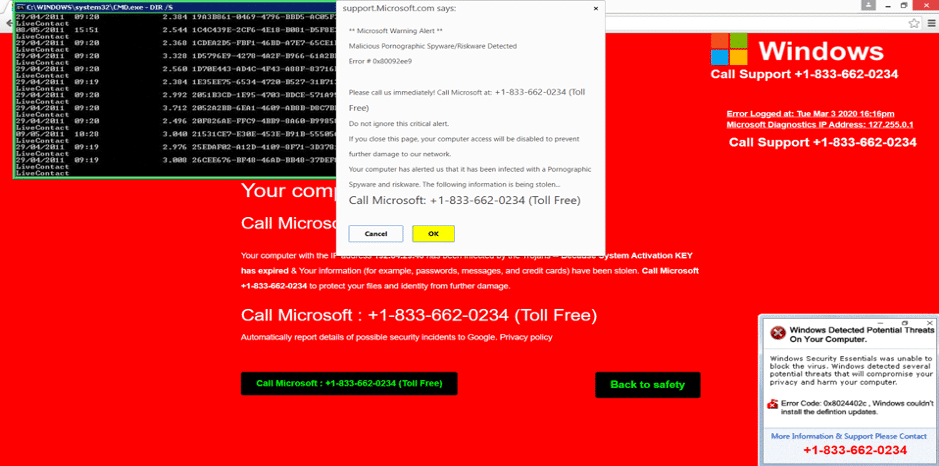 Tech Support Scams Come in Many Forms And The Latest One is Freezing Your Browser 