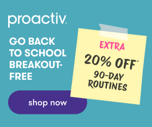 Figure 2. Back-to-school skincare ad from offering 20% off 90-day routines, flagged for Auto Redirect behavior.