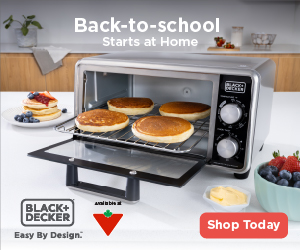 Figure 3. Back-to-school ad for a toaster oven, flagged for Auto Redirect behavior.